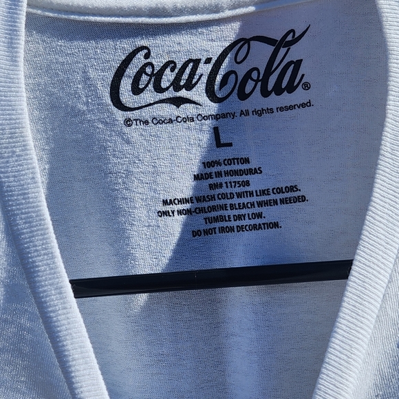 Coca-Cola Logo T-Shirt L - Picture 4 of 6
